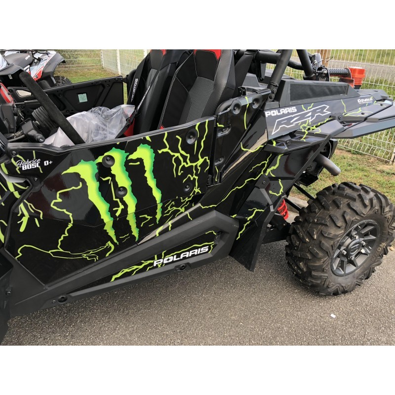 Kit décoration Monster 2018 Edition vert IDgrafix Polaris RZR