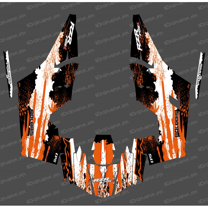 Kit D Coration Drop Edition Orange Idgrafix Polaris Rzr Rs