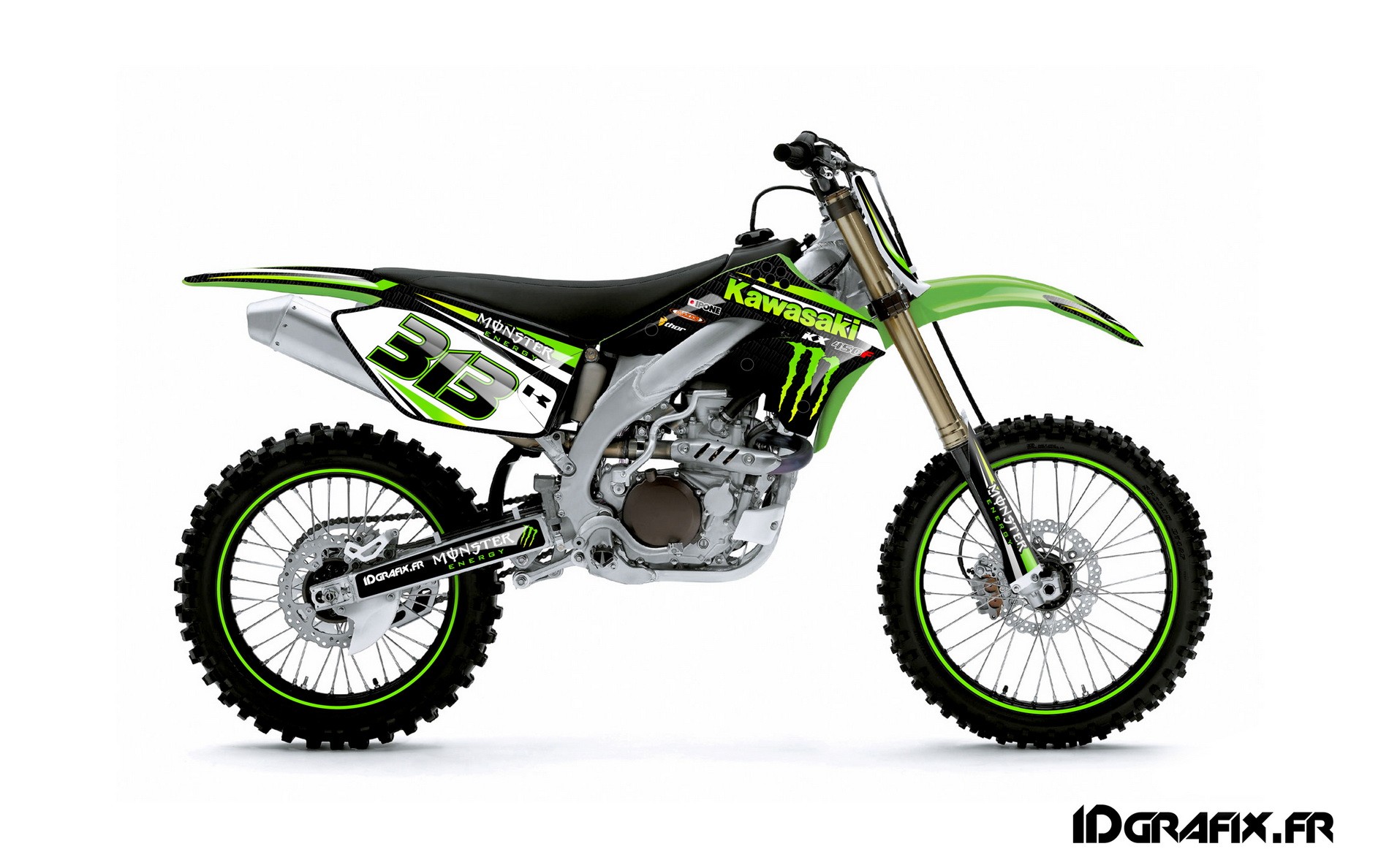 Kit Deco Factory Series For Kawasaki Kx Kxf