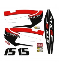 Decoration kit, stickers and sticker for Kawasaki STX 15F jetski