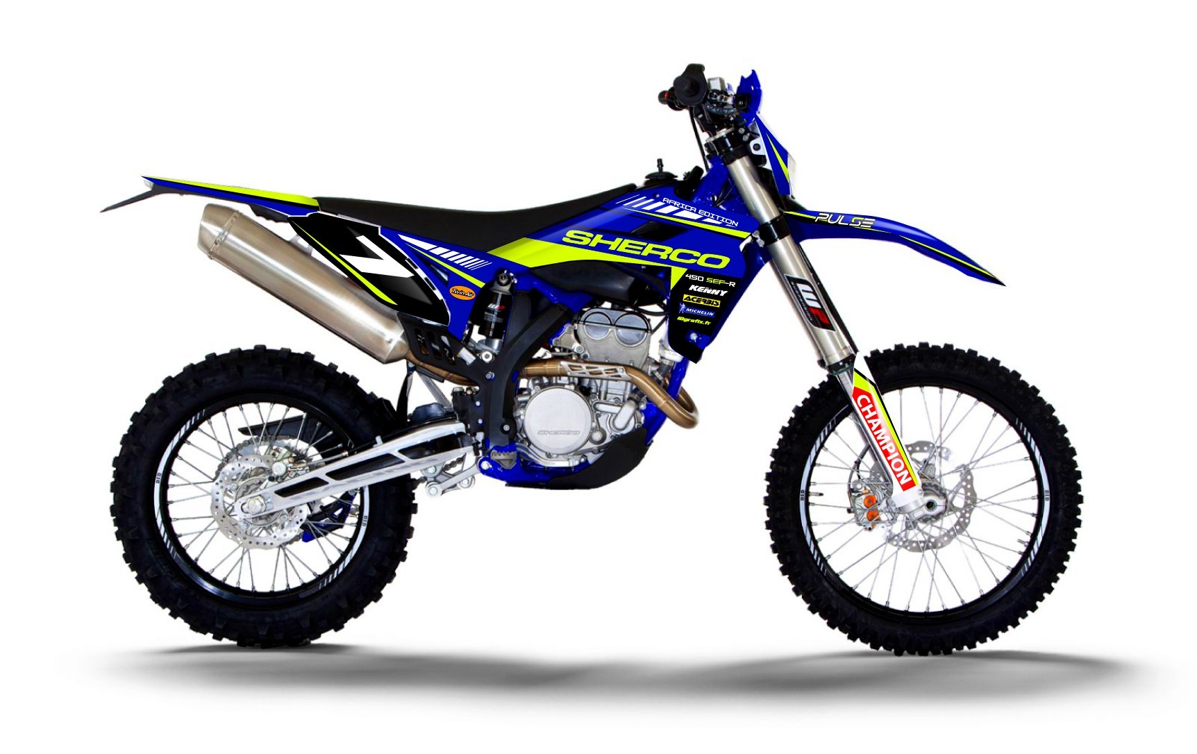  Kit  decoration Factory Edition FLUO Sherco  450 SEF