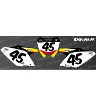 Kit decorazione Numero di Targa Stewart Replica - Suzuki RM/RMZ - I