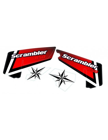 Pegatinas Adicionales Scrambler Caminantes