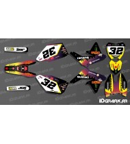 Kit decorazione Numero di Targa Stewart Replica - Suzuki RM/RMZ - I