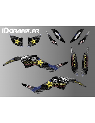 Kit decorazione 100% Personalizzato Rockstar serie - IDgrafix - Yamaha Raptor 350