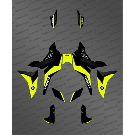 Kit Decoration Fluorescent Yellow Gp Edition Yamaha Mt 09 Tracer