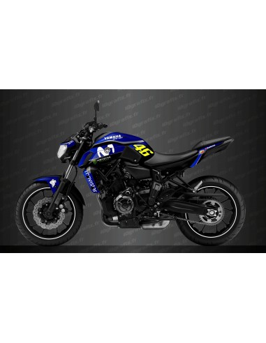 Deko-Kit GP Edition (Blau) - IDgrafix - Yamaha MT-07 (2018-2020) - Idgrafix