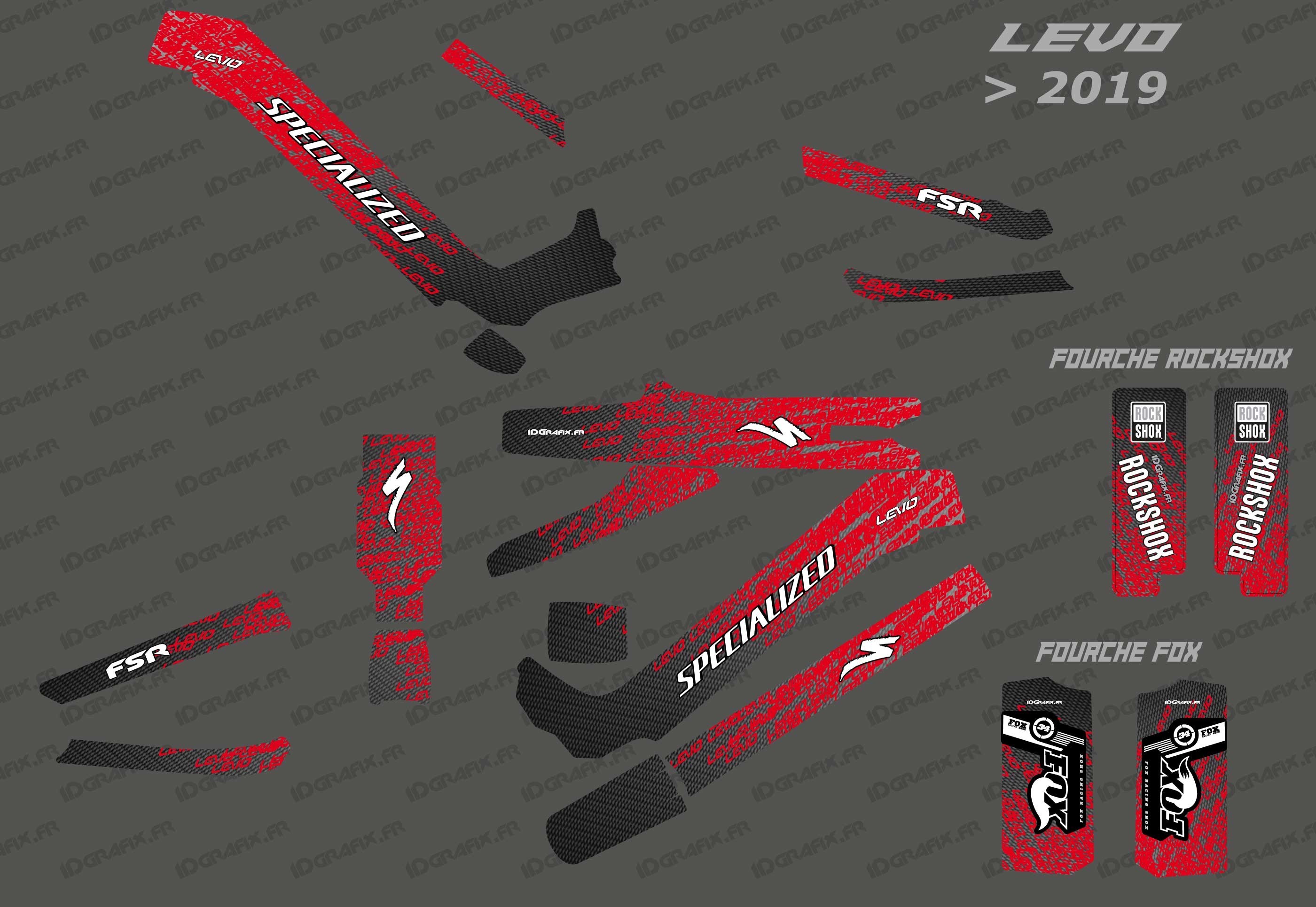 specialized levo red