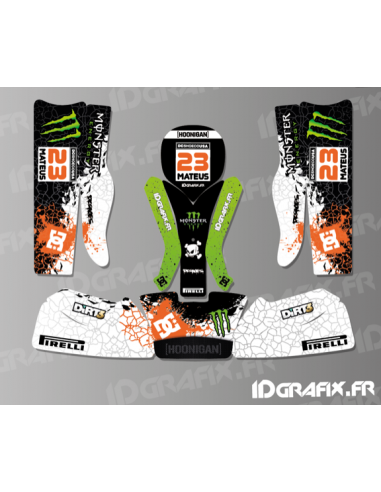 Kit deco 100 % Personalitzat Monstre de Karting Rotax 125 -idgrafix