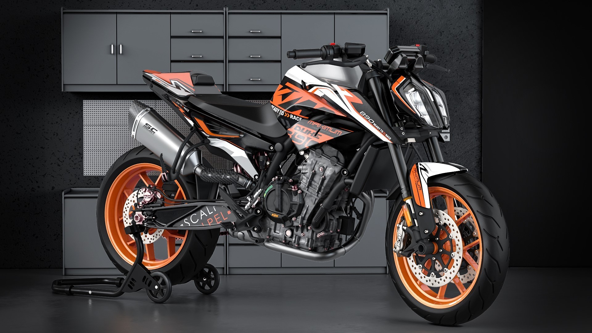 Kit deco Factory Edition KTM 790 Duque - 890 Duke R - idgrafix.es