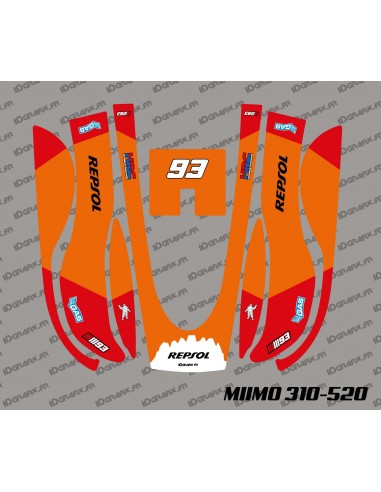 Sticker GP93 Edition - Honda Miimo 310-520 robotic lawnmower