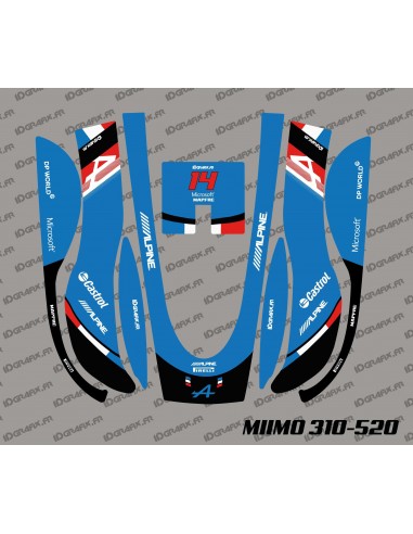 Adesivo F1 Alpine Edition - Rasaerba robotizzato Honda Miimo 310-520