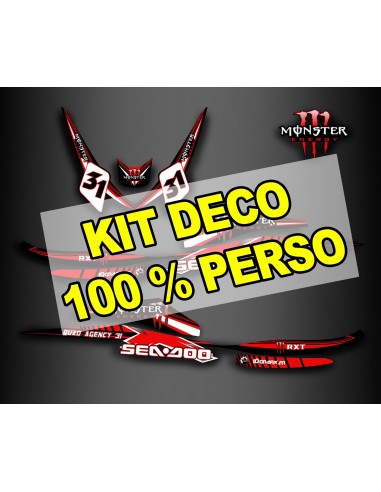 Kit de decoració 100 % personalitzat per Seadoo RXT 215 -idgrafix