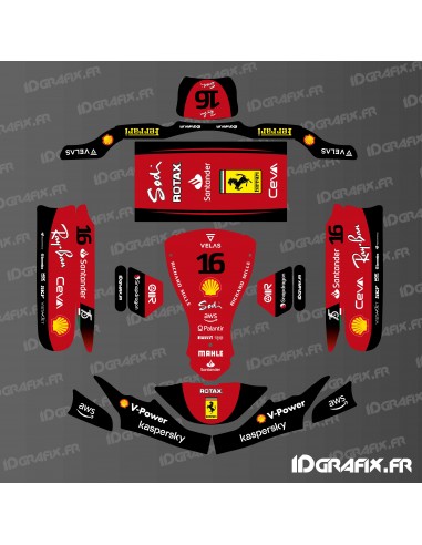 Kit déco Scuderia F1 Edition pour Karting SodiKart -  Idgrafix