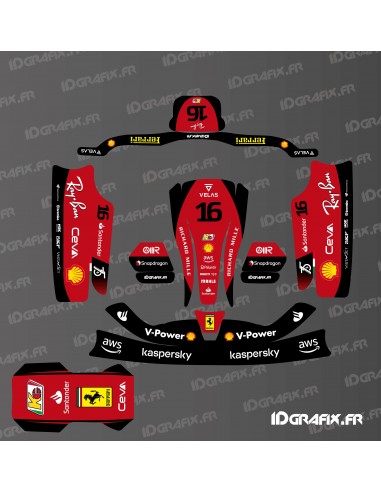 Kit déco Scuderia F1 éditon pour Karting KG CIK02 -  Idgrafix