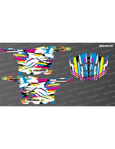 Kit decorazione Fatto Edizione (Arancione) - IDgrafix - Polaris RZR 1000 Turbo