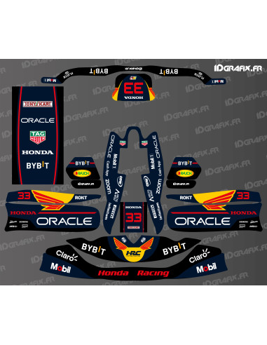 Kit déco F1 Series Honda pour Karting TonyKart - OTK M7 - M10 -  Idgrafix