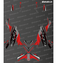 Race Edition graphic kit (Red) - CF MOTO MT 800 - Idgrafix