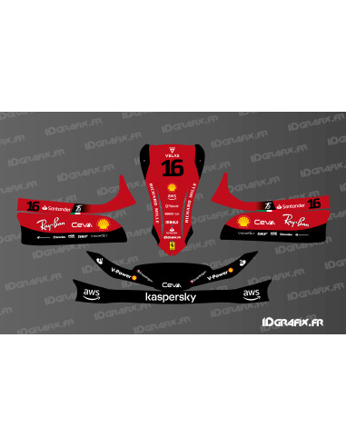 Kit déco Scuderia F1 Edition pour Karting Mini/Cadet MK 14 -  Idgrafix