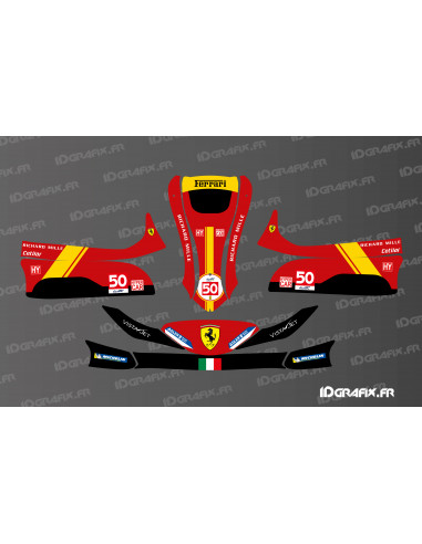 Kit déco Scuderia Le Mans Edition pour Karting Mini/Cadet MK 14 -  Idgrafix