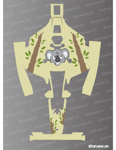 Koala Sticker - Mammotion LUBA 2 mowing robot - Idgrafix