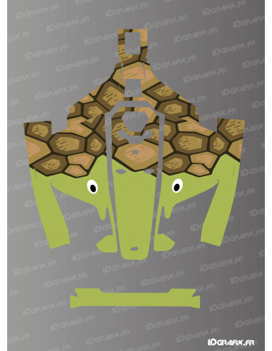 Sticker Tortue Edition - Robot de tonte Mammotion LUBA 1 -  Idgrafix