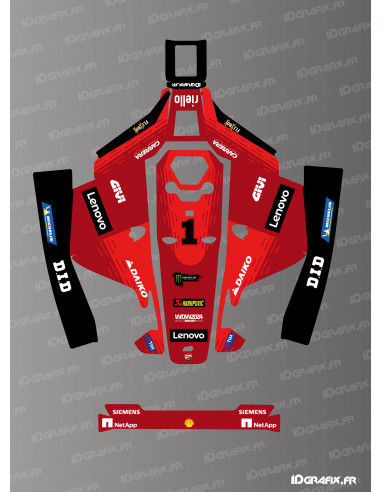 Sticker Ducati 2024 MotoGP Edition - Robot de tonte Mammotion LUBA 1 -  Idgrafix