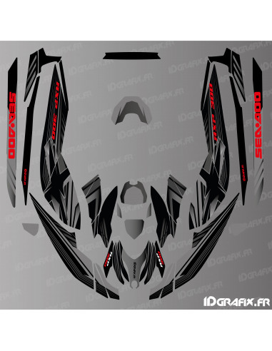 Black Series decoration kit for Seadoo RXP-X 300 (after 2021)