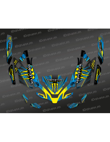 copy of Speed Edition decoration kit (Blue) - Idgrafix - CF Moto ZForce Sport