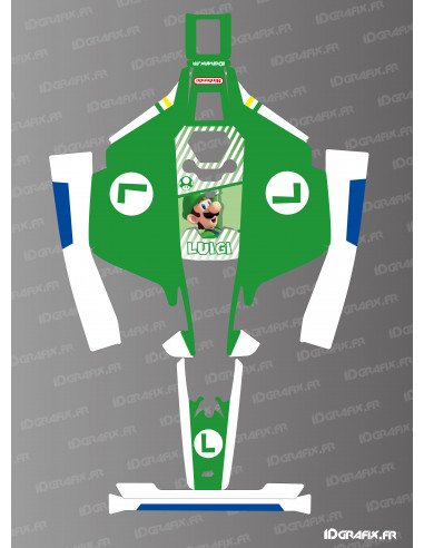 Sticker Luigi Edition - Robot de tonte Mammotion LUBA 2 -  Idgrafix