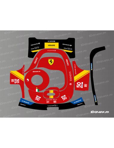 Vinilo Scuderia Le Mans Edition - Segway Navimow H robot cortacésped