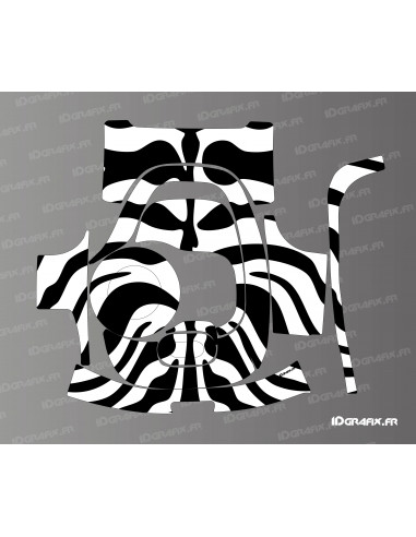 Zebre Edition Sticker - Segway Navimow H robotic mower