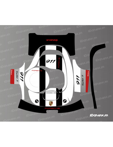 Adesivo Porsche 911Edition - Rasaerba robotizzato Segway Navimow H