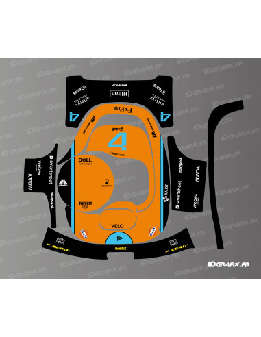 Mc Laren F1Edition Sticker - Segway Navimow H mowing robot