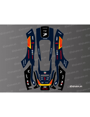 Sticker Honda F1 Edition - PARKSIDE robotic lawnmower (PMRDA 20 - PMRA 20)