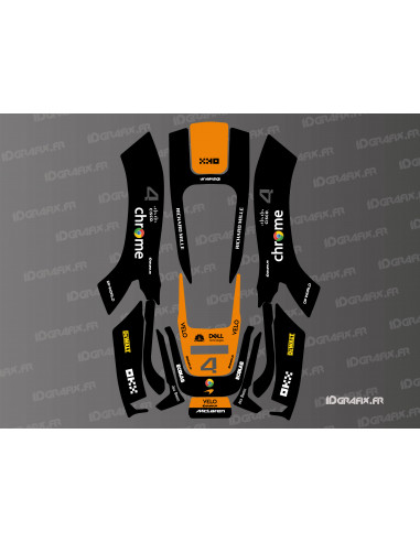 Sticker MC Laren F1 Edition - PARKSIDE robotic mower (PMRDA 20 - PMRA 20)