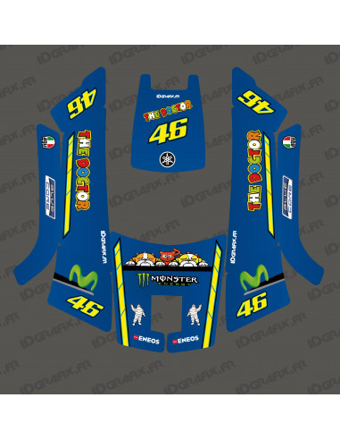 Sticker Rossi Moto GP Edition - Robot de tonte Husqvarna AUTOMOWER 105 -  Idgrafix