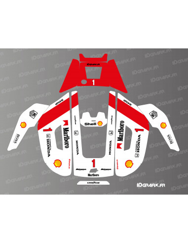 Adesivo Marlboro F1 Edition - Robot tagliaerba Mammotion YUKA - Idgrafix