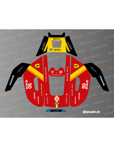 copy of Scuderia Le Mans Edition Sticker - Mammotion YUKA Lawnmower Robot