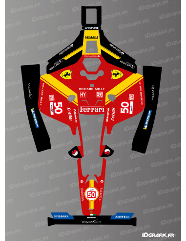 Sticker Scuderia Le Mans Edition - Robot de tonte Mammotion LUBA 2 -  Idgrafix