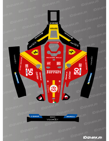 Sticker Scuderia Le Mans Edition - Robot de tonte Mammotion LUBA 1 -  Idgrafix