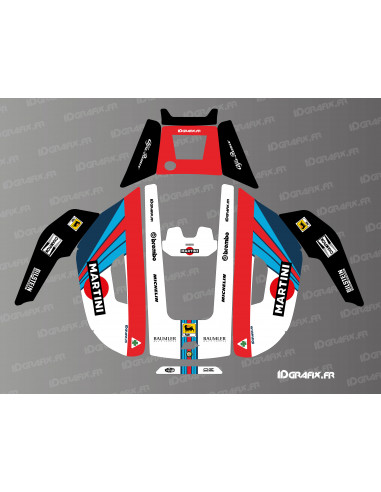 Sticker Alfa Martini Edition - Robot de tonte Mammotion YUKA -  Idgrafix