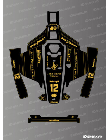 Adesivo John Player Special F1- Mammotion LUBA 1 robot falciante - Idgrafix