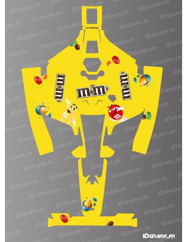 Adesivo M&M Edition - Robot tagliaerba Mammotion LUBA 2 - Idgrafix