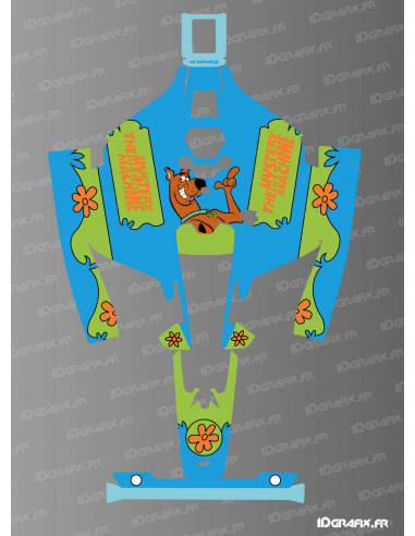 Adesivo Scooby Doo Edition - Robot tagliaerba Mammotion LUBA 2 - Idgrafix