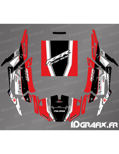 Kit de decoració Holz Edition (vermell) - IDgrafix - Polaris RZR 1000 Turbo - Idgrafix