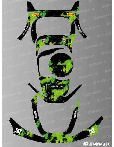 Sticker Monster Edition (Green) - Segway Navimow i105E - i108E Robot Lawnmower