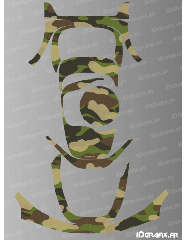 Camo Army Edition sticker - Segway Navimow i105E - i108E robotic lawnmower