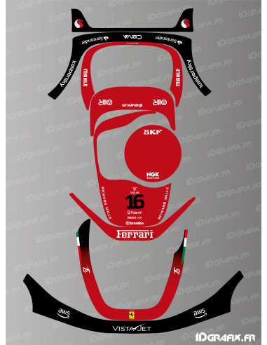 Ferrari F1 Edition sticker - Segway Navimow i105E - i108E mowing robot - Idgrafix