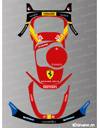 Adesivo Scuderia Le Mans Edition - Segway Navimow i105E - robot tagliaerba i108E - Idgrafix